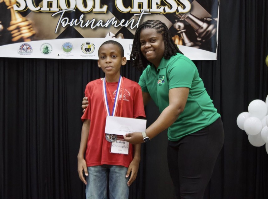 Kalon Christopher Second Place Primary Division
