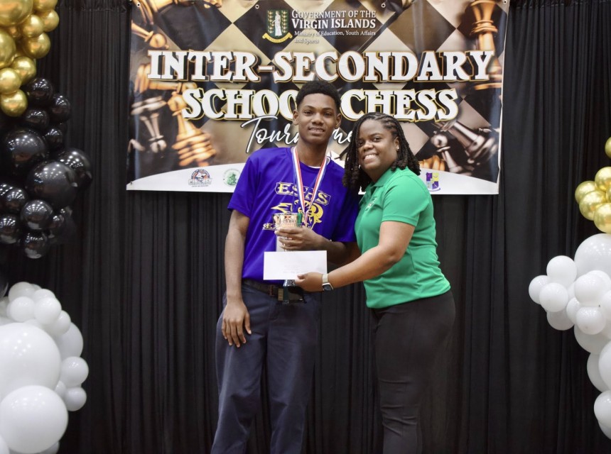 Raheim Hodge  Third Place Senior Division