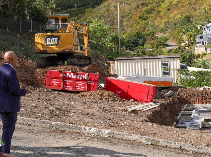 Honourable Wheatley Overlooking Works at Long Look Social Home Complex