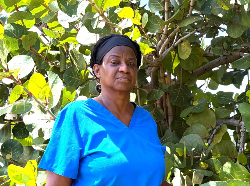 Caregiver June King-Elias
