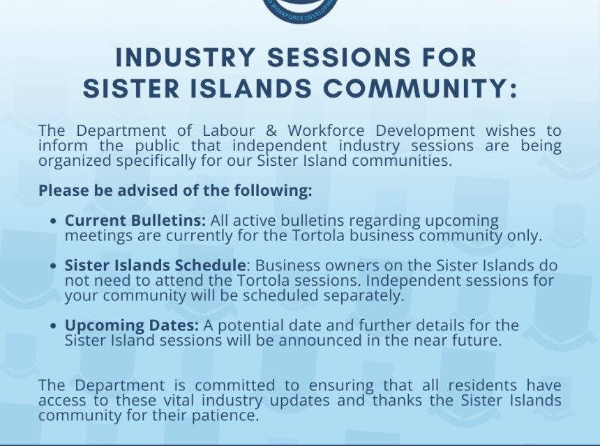 Bulletin - Industry Sessions for Sister Islands Community_18-3-2026