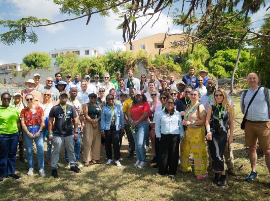 VI Delegation Participates in Workshop on Building Climate-Resilient