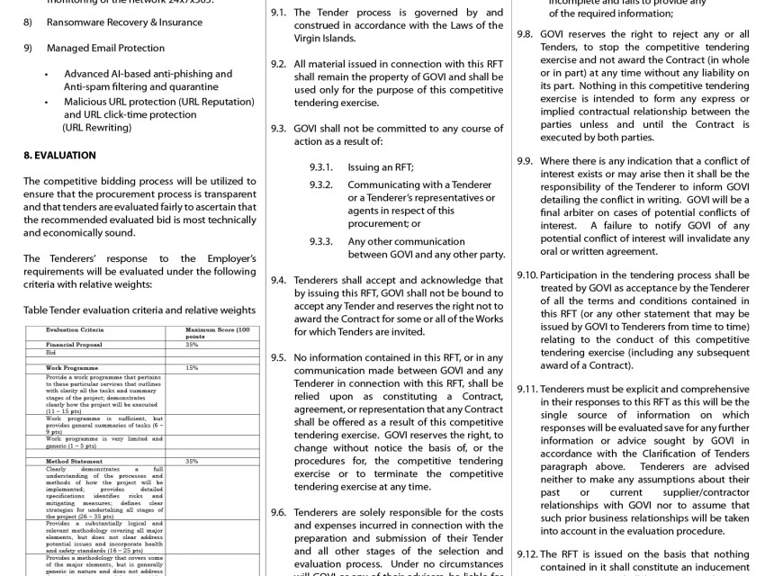24/7 Cyber Protection Services Tender Document 2