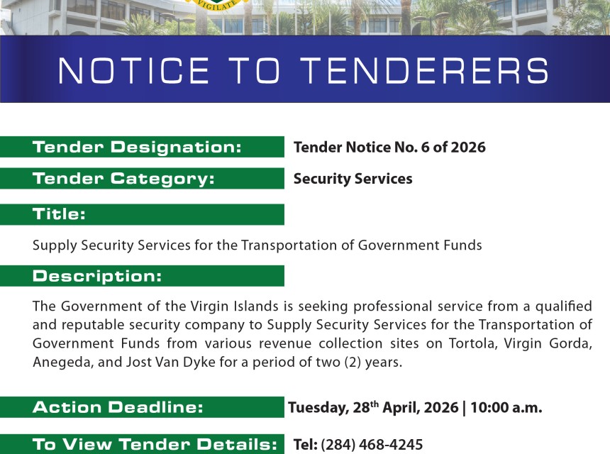 VI Government Seeks Competitive Security Company