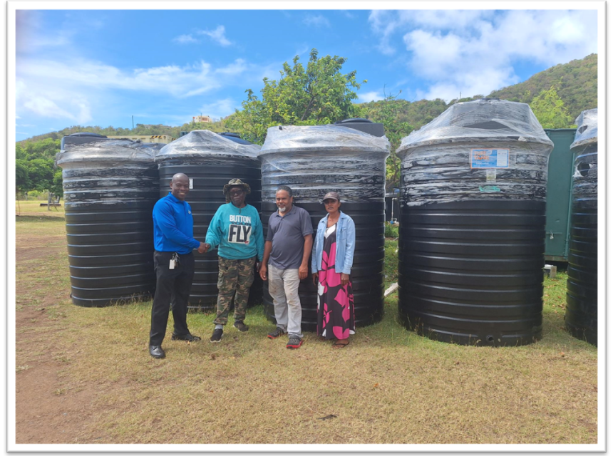 Water Tanks Handover
