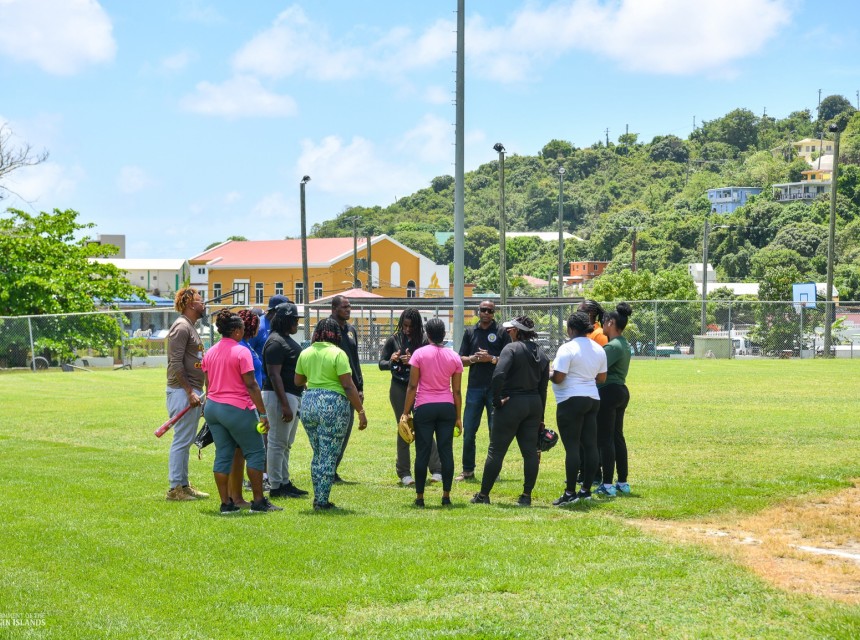 PE Teachers Training in Softball