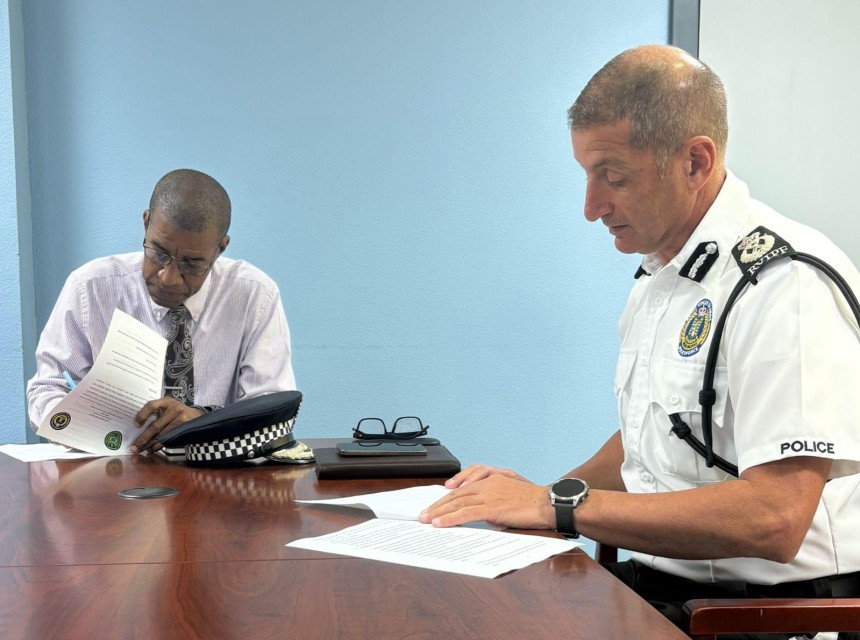 HM Customs and the RVIPF Sign Memorandum of Understanding