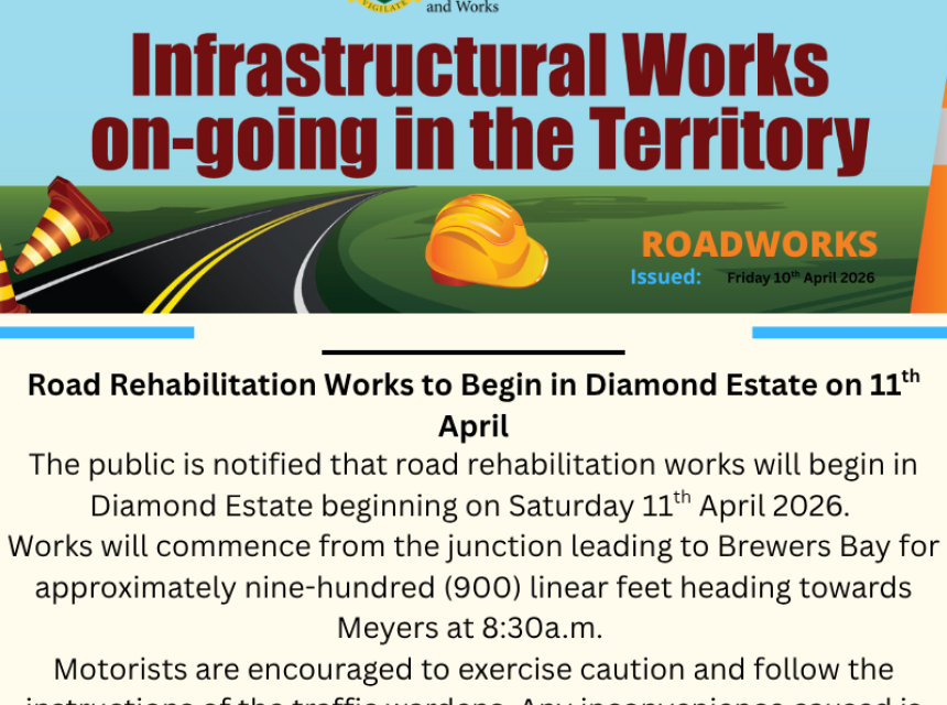 Road Rehabilitation Works to Begin in Diamond Estate on 11th April