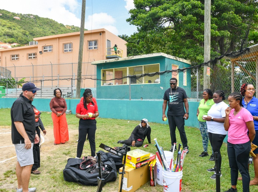 Softball Donation and Training