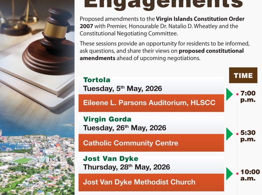 Public Engagements - Constitutional Negotiations